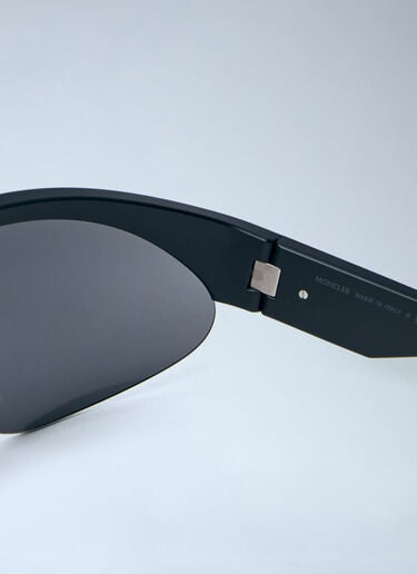 Moncler Myrr Oval Sunglasses Black lmo0364002