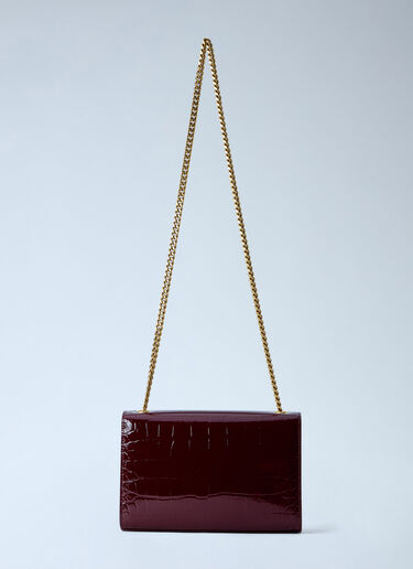 Saint Laurent New Kate Small Shoulder Bag Bordeaux sla0264005