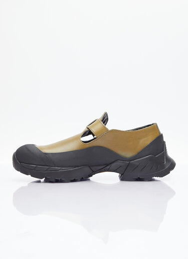 ROA Mary Jane Slip On Shoes Green roa0154019