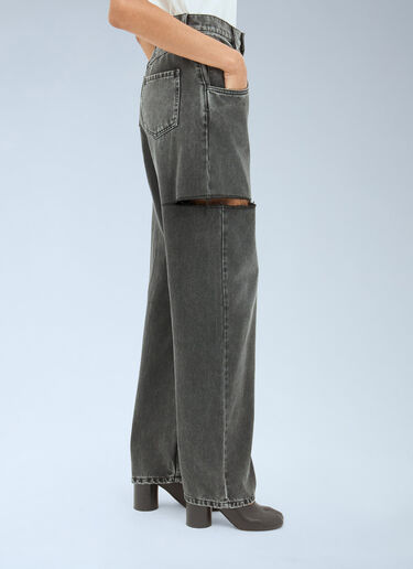 Maison Margiela Cut-Out Jeans Black mla0257001
