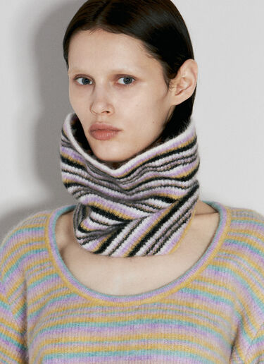 Kiko Kostadinov Striped Neck Gaiter Multicolour kko0254012