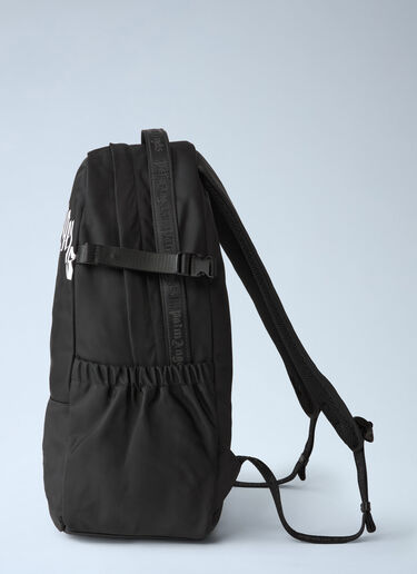 Palm Angels Curved Logo Backpack Black pma0164275