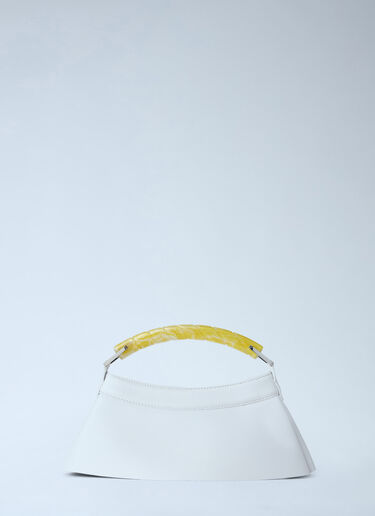 Runway H Lenglen Leather Bag Lacoste Runway H Lenglen Leather Bag White lac0364003
