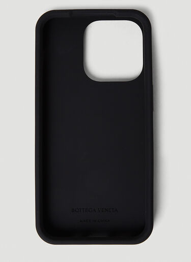 Intreccio iPhone 14 Pro 保护套 Bottega Veneta Intreccio iPhone 14 Pro 保护套 黑色 bov0151104