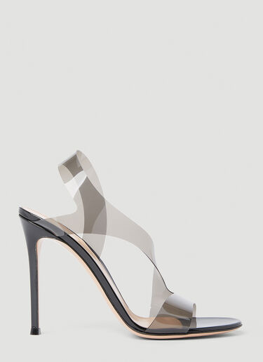 Gianvito Rossi 메트로폴리스 하이힐 샌들 블랙 gia0252009