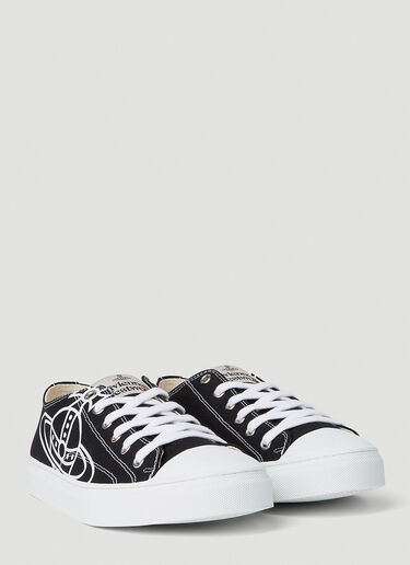 Vivienne Westwood Plimsoll 2.0 低帮运动鞋 黑色 vvw0152027
