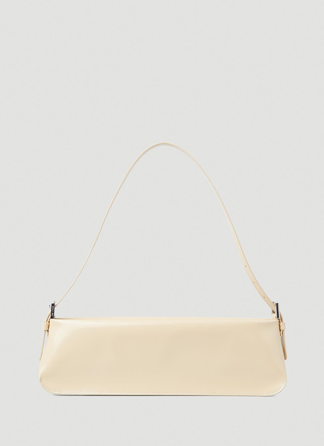 BY FAR Dulce Long Handbag in Cream LN CC