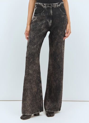 Acne Studios 印花长裤 黑色 acn0258013