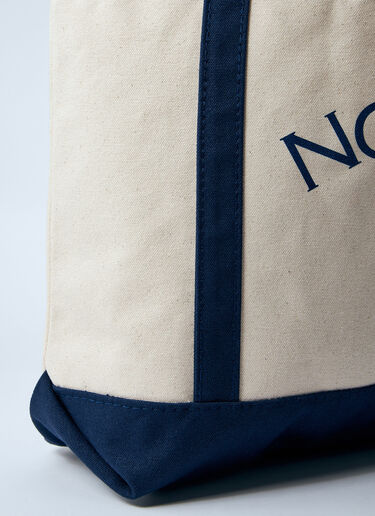 Noah 核心徽标图案托特包  藏蓝色 noa0160021