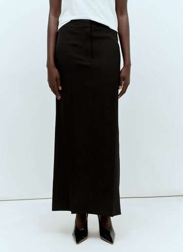 The Row Trevy Maxi Skirt Black row0256013