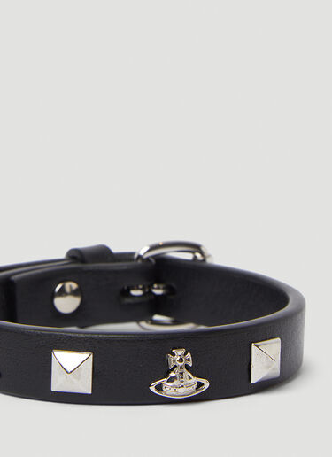 Man Norfolk Bracelet Vivienne Westwood Man Norfolk Bracelet Black vvw0152060