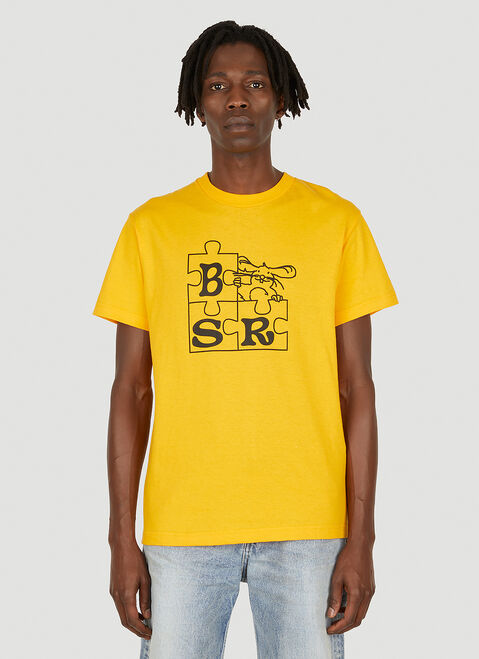 Butter Sessions Jigsaw T-Shirt Orange bts0348001