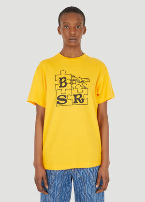 Butter Sessions ジグソー Tシャツ イエロー bts0348007