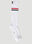 Thom Browne Striped Socks Blue thb0251021