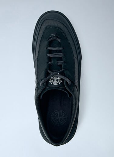 LN-CC® - Stone Island: Low Top Sneakers - Black Stone Island Low Top Sneakers Black sto0165101