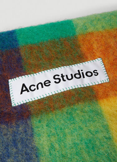 Acne Studios Check Scarf Multicolour acn0246069