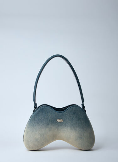 Diesel Play Double-D Shoulder Bag Denim dsl0260015