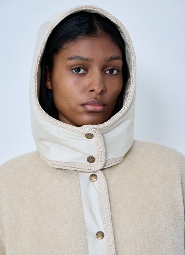 Ciboulette Short Down Jacket Moncler Ciboulette Short Down Jacket White mon0263009