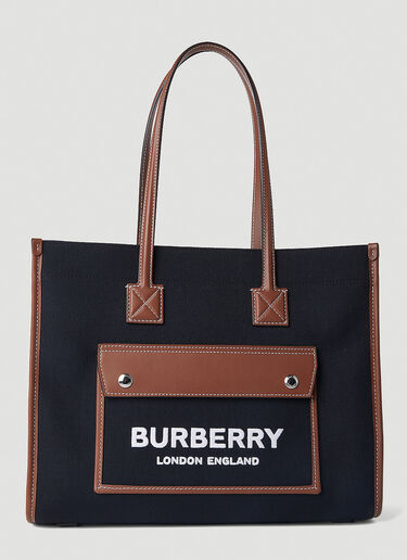 Burberry Freya Small Tote Bag Black bur0251060