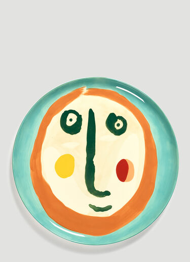 Feast Face 2 Serving Plate Serax Feast Face 2 Serving Plate Blue wps0670090