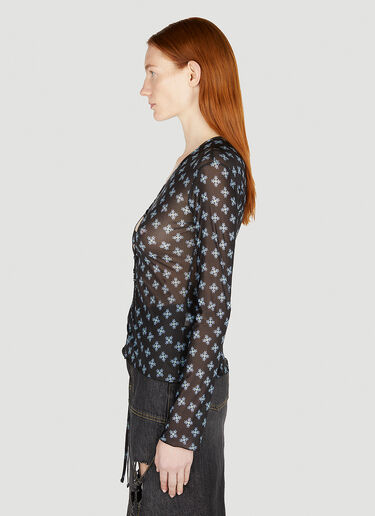 Cutout Shirt AVAVAV Cutout Shirt Black ava0251002