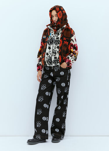Dance Party Soft-Fleece Jacket Chopova Lowena Dance Party Soft-Fleece Jacket White cho0254009