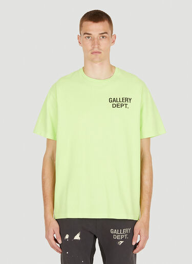 Gallery Dept. Souvenir T-Shirt Lime Green gdp0147047