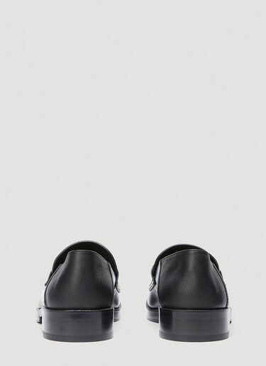 1017 ALYX 9SM Slip-On Leather Loafers Black aly0143014