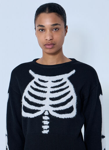 Vaquera Skeleton Sweater Black vaq0264006