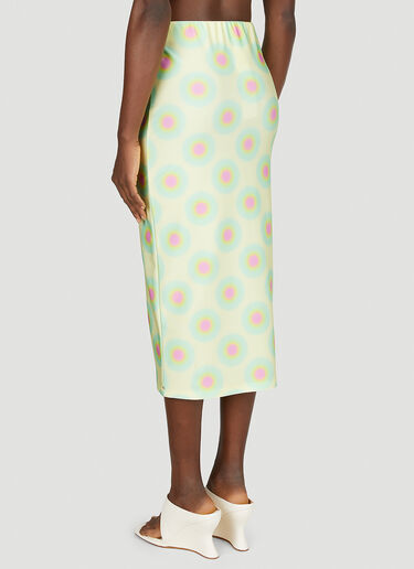 Sportmax Op Art Skirt Yellow spx0252021