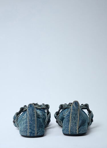 Balenciaga City Ballerina Flats Blue bal0262012