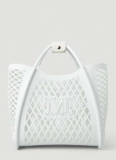 Max Mara Mariny Tote Bag White max0248025