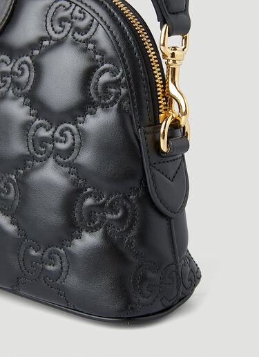 GG Matelassé Dome Shoulder Bag Gucci GG Matelassé Dome Shoulder Bag Black guc0250143
