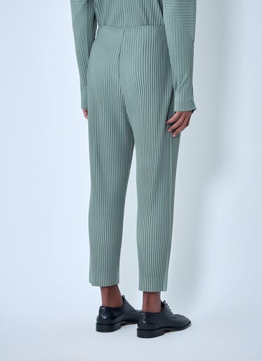 Homme Plissé Issey Miyake Pleated Tapered Pants Olive hmp0163002
