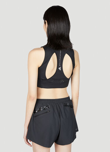 adidas by Stella McCartney 短款训练上衣 黑色 asm0251027