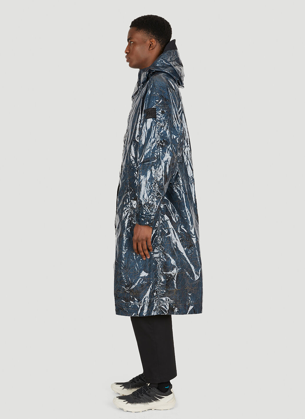 High shine raincoat hotsell