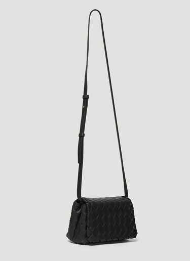 Bottega Veneta Intreccio Shoulder Bag Black bov0239003