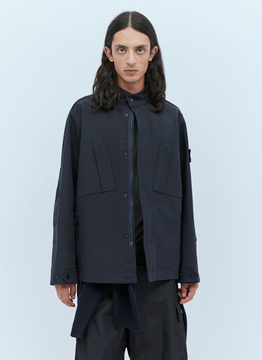 Stone Island Ghost 罗盘贴饰夹克 藏蓝色 sto0154001