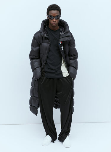 Moncler x adidas Originals Oreiller Long Down Coat Black mad0154004