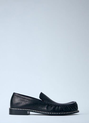 Dries Van Noten Leather Loafers Black dvn0163031