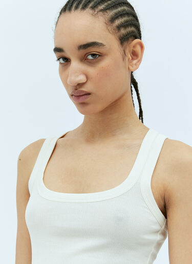 Jacquemus Le Debardeur Gros Grain 背心上衣 白色 jac0256037