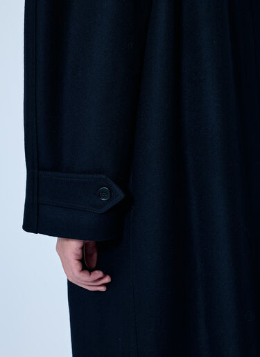 LN-CC® - Jil Sander: Classic Long Coat - Black Jil Sander Classic Long Coat Black jil0166004