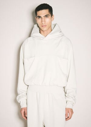Entire Studios Double Double Hooded Sweatshirt Cream ent0157021