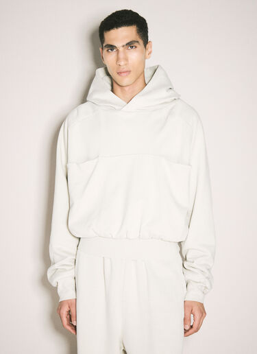 Entire Studios Double Double Hooded Sweatshirt Cream ent0157021