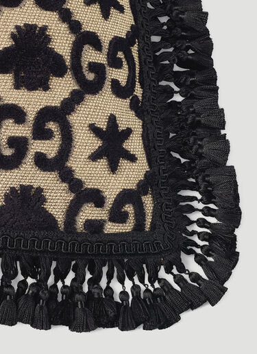 Gucci GG Square Jacquard Cushion Black wps0638418
