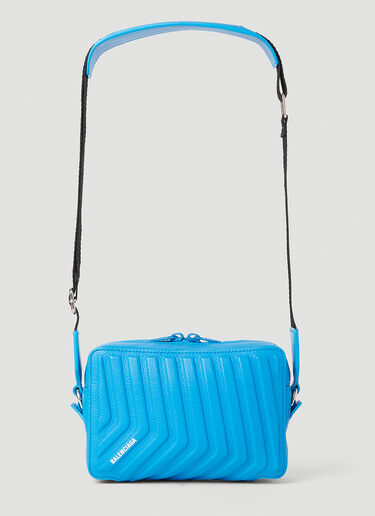 Balenciaga Car Camera Shoulder Bag Blue bal0151075