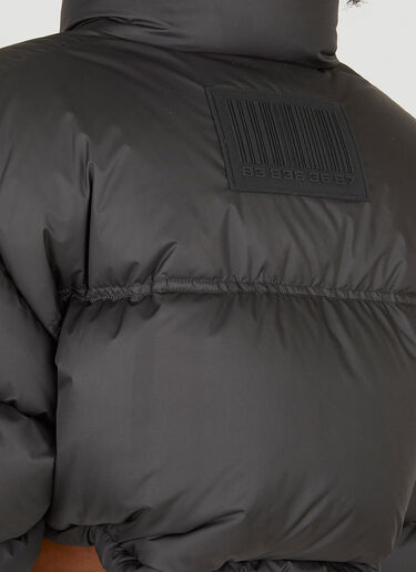 VTMNTS Cropped Puffer Jacket Black vtm0350001