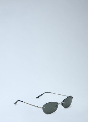 Our Legacy Adorable Frameless Sunglasses Black ous0356017