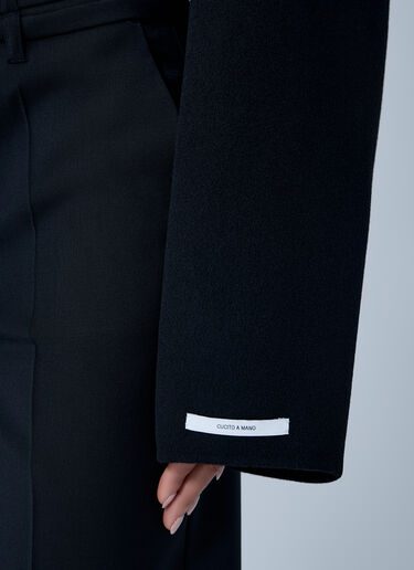 Wool Coat Sportmax Wool Coat Black spx0263003