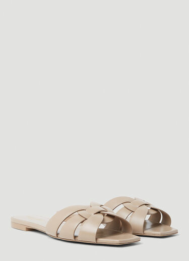 Saint Laurent Tribute Sandals Beige sla0253077